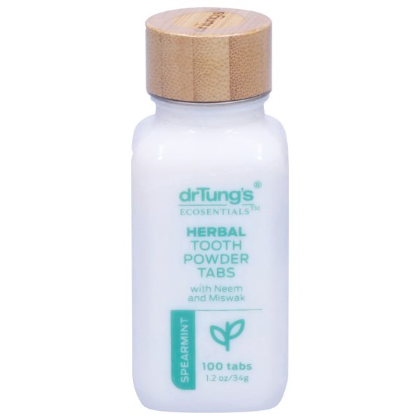 Dr. Tung's - Tthpwdr Tabs Hrbl Sprmnt - CS of 3-100 CT