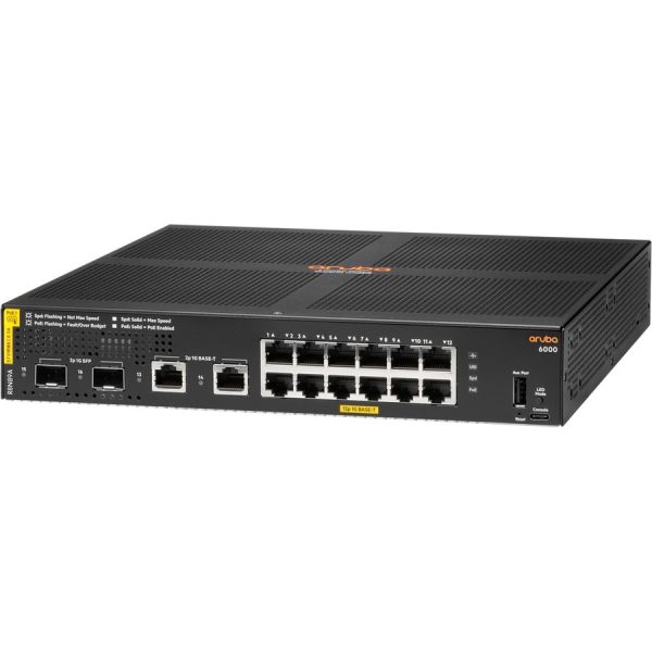 HPE 6000 48G Class4 PoE 4SFP 370W Switch - Image 2