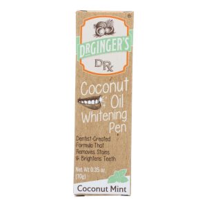 Dr. Ginger's - Cnut Oil Whitening Pen - .35 OZ