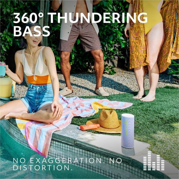 Ultimate Ears MEGABOOM 4 Portable Waterproof Bluetooth Speaker With Powerful 360-Degree Sound and Thundering Bass, Floating Speaker With 20-Hour Battery and 147ft (45m) Range, Blue - Image 2