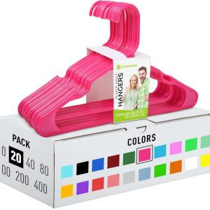 Hangers for Adult Size Clothing Plastic Ideal for Everyday Standard Use Clothes Shirts Blouses TShirts Dresses Jackets