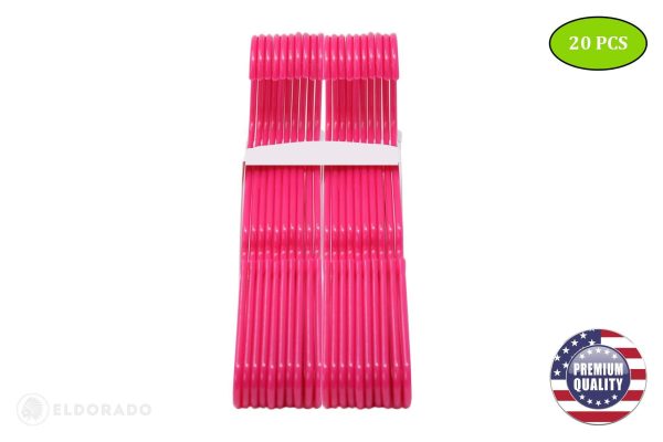 Hangers for Adult Size Clothing Plastic Ideal for Everyday Standard Use Clothes Shirts Blouses TShirts Dresses Jackets - Image 3