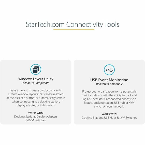 StarTech.com USB C Multiport Adapter, USB-C to HDMI 4K, 100W PD Pass-Through, USB 3.0 Hub 5Gbps (1xC/1xA), USB-C Mini Dock/Travel Dock - Image 5