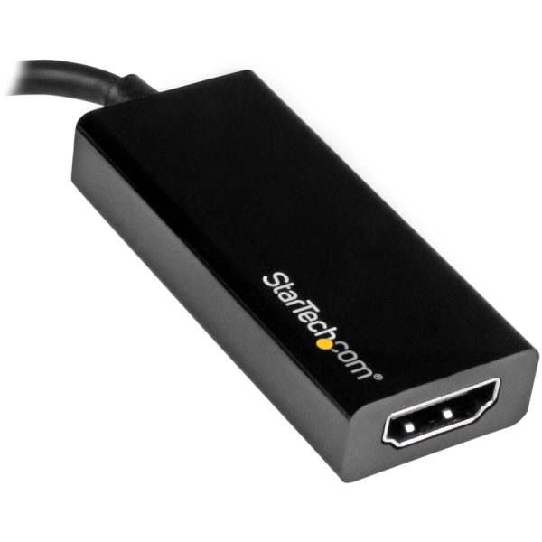 StarTech.com - USB-C to HDMI Adapter - 4K 30Hz - Black - USB Type-C to HDMI Adapter - USB 3.1 - Thunderbolt 3 Compatible - Image 3