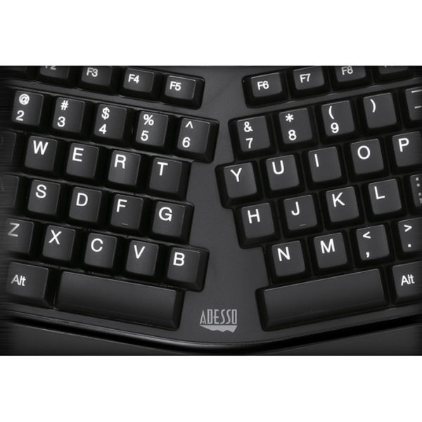 Adesso 2.4GHz Wireless Ergonomic Touchpad Keyboard - Image 5