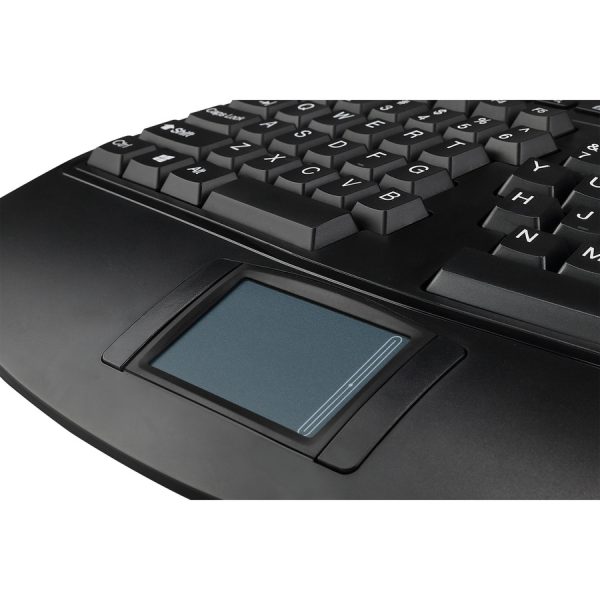 Adesso 2.4GHz Wireless Ergonomic Touchpad Keyboard - Image 10