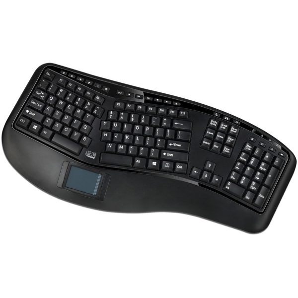 Adesso 2.4GHz Wireless Ergonomic Touchpad Keyboard - Image 14