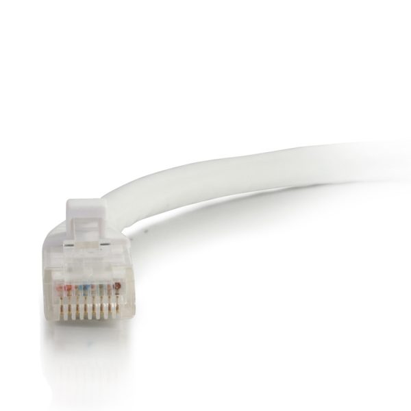 C2G 3ft Cat6a Unshielded Ethernet Cable Cat 6a Network Patch Cable - White - Image 2