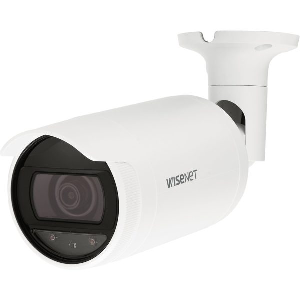 Wisenet ANO-L7012R 4 Megapixel Network Camera - Color - Bullet - White - Image 2