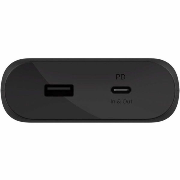 Belkin 30W USB-C 2-Port Power Bank - 20k mAh - 1xUSB-C (30W), 1xUSB-A (12W) - Portable Charger - Black - Image 5