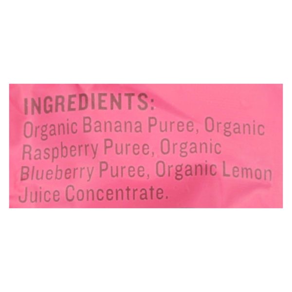 Peter Rabbit Organics Fruit Snacks - Raspberry Banana and Blueberry - Case of 10 - 4 oz. - Image 2