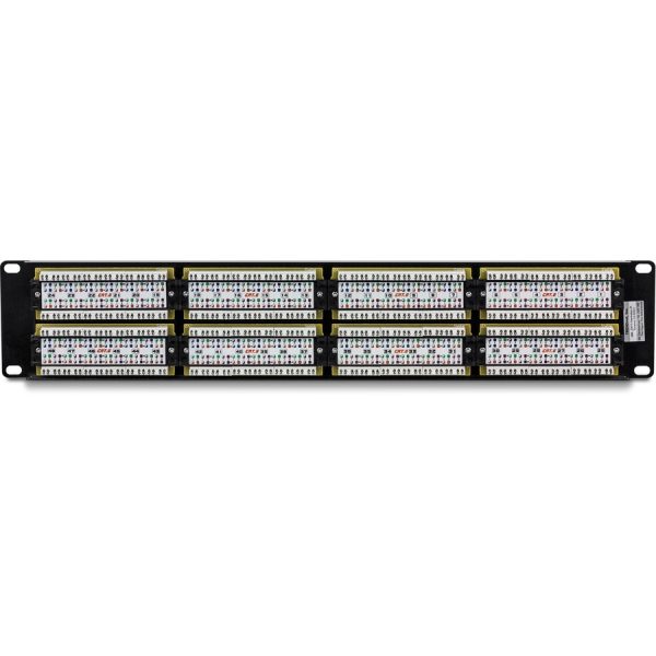 TRENDnet 48-Port Cat6 Unshielded Patch Panel, Wallmount Or Rackmount, Compatible With Cat3,4,5,5e,6 Cabling, For Ethernet, Fast Ethernet, Gigabit Applications, Black, TC-P48C6 - Image 6