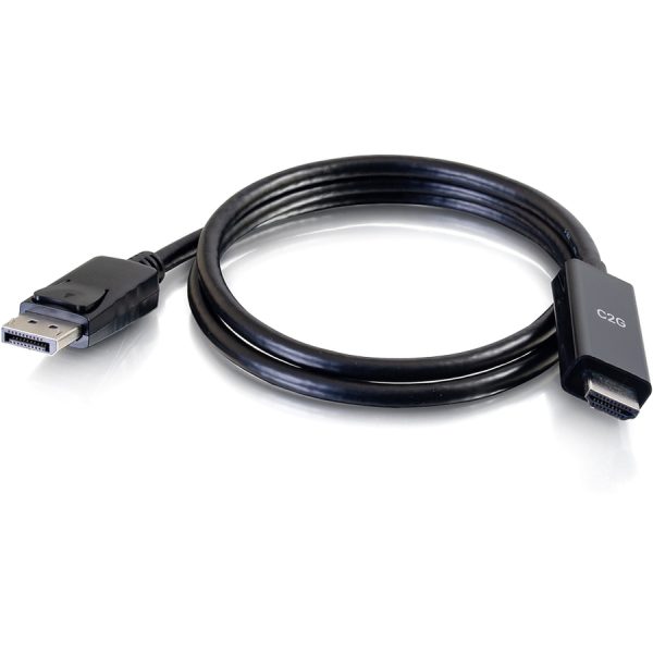 C2G 6ft 4K DisplayPort to HDMI Adapter Cable - M/M - Image 2