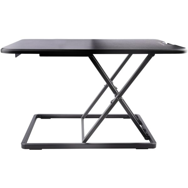 StarTech.com Standing Desk Converter for Laptop, Up to 8kg/17.6lb, Height Adjustable Laptop Riser, Table Top Sit Stand Desk Converter - Image 3