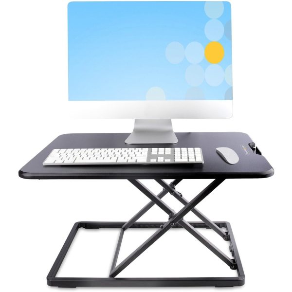 StarTech.com Standing Desk Converter for Laptop, Up to 8kg/17.6lb, Height Adjustable Laptop Riser, Table Top Sit Stand Desk Converter - Image 6