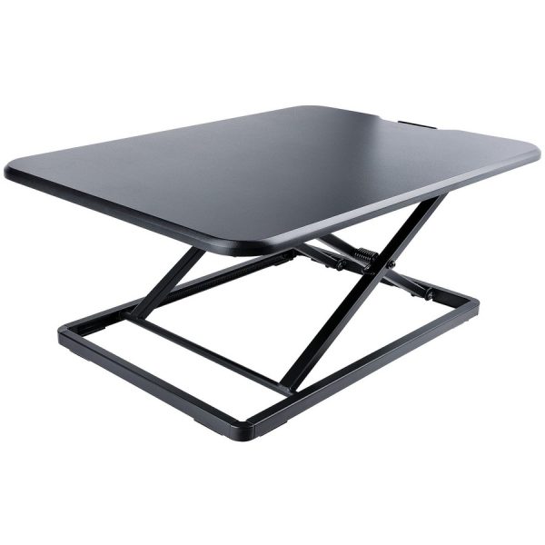 StarTech.com Standing Desk Converter for Laptop, Up to 8kg/17.6lb, Height Adjustable Laptop Riser, Table Top Sit Stand Desk Converter - Image 10