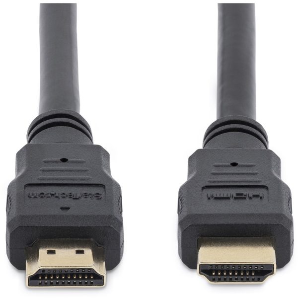 StarTech.com 8ft/2.4m HDMI Cable, 4K High Speed HDMI Cable with Ethernet, Ultra HD 4K 30Hz Video, HDMI 1.4 Cable, HDMI Monitor Cord, Black - Image 4