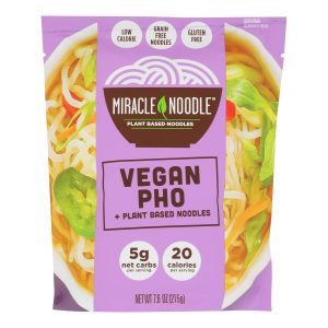 Miracle Noodle - Rte Meal Vegan Pho - Case of 6-7.6 OZ