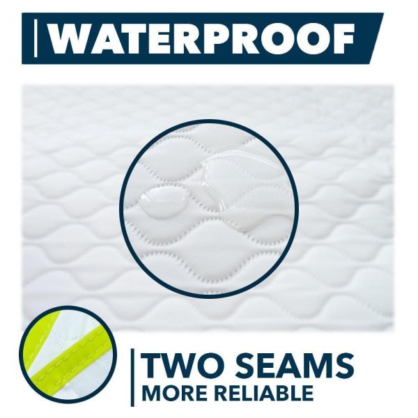 Portable Changing Pad for Home & Travel   Biggest Reusable Waterproof Changing Mat Extra Large Size 25.5”x31.5”   Reinforced Double Seams   Change Diaper On The Go   Unisex Boys & Girls   Storage Bag - Image 5