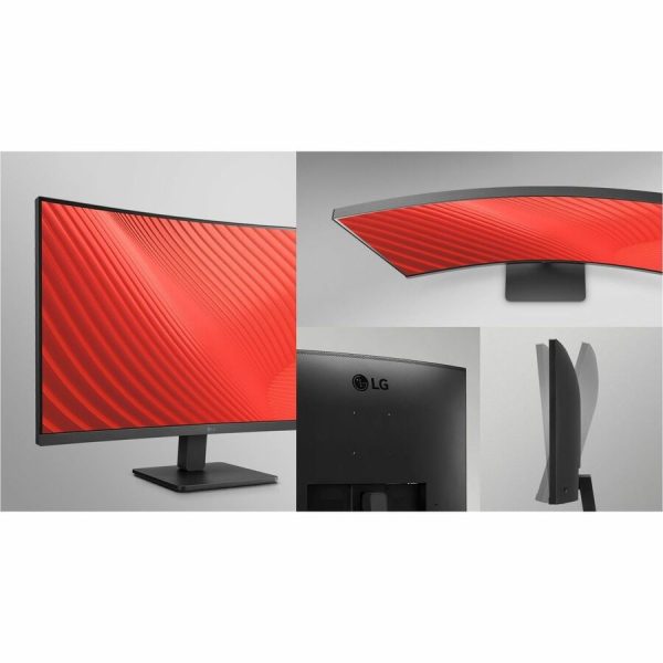LG 32BR50C-B 32" Class Full HD Curved Screen LCD Monitor - 16:9 - Matte Black - Image 9