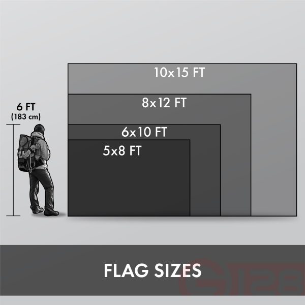 G128 10 PACK: USA American Flag 6x10FT Embroidered Spun Polyester - Image 8