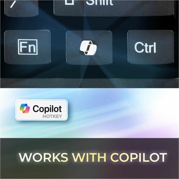 Adesso Multi-OS Mechanical Keyboard With CoPilot AI Hotkey - Image 3