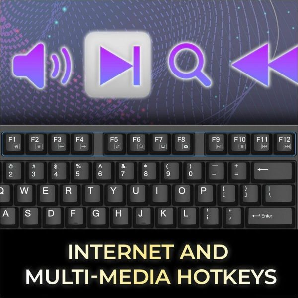 Adesso Multi-OS Mechanical Keyboard With CoPilot AI Hotkey - Image 6