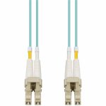 AddOn 6m LC (Male) to LC (Male) Aqua OM4 Duplex Fiber OFNR (Riser-Rated) Patch Cable