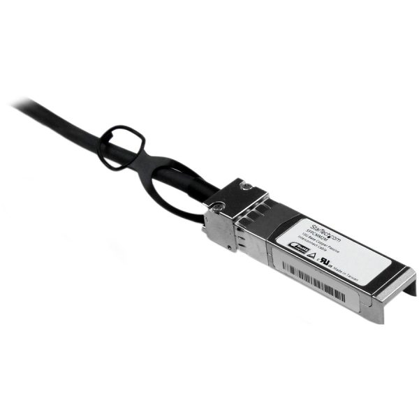 StarTech.com 2m 10G SFP+ to SFP+ Direct Attach Cable for Cisco SFP-H10GB-CU2M - 10GbE SFP+ Copper DAC 10 Gbps Passive Twinax - Image 2