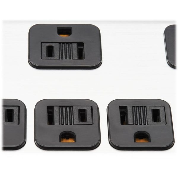 Eaton Tripp Lite Series 8-Outlet Surge Protector with 1 USB-A and 1 USB-C (3.9A Shared) - 8 ft. Cord, 2100 Joules, Metal Housing - Image 7