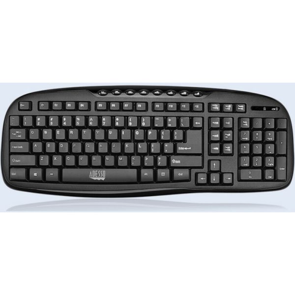 Adesso WKB-1330CB - 2.4 GHz Wireless Desktop Keyboard and Mouse Combo - Image 6