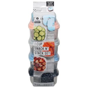 Fit & Fresh - Snck Set 1 Cups Lds Icpak - EA of 1-5 CT