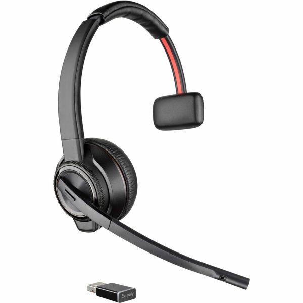 Poly Savi 8210 UC Microsoft Teams Certified DECT 1920-1930 MHz USB-A Headset - Image 7