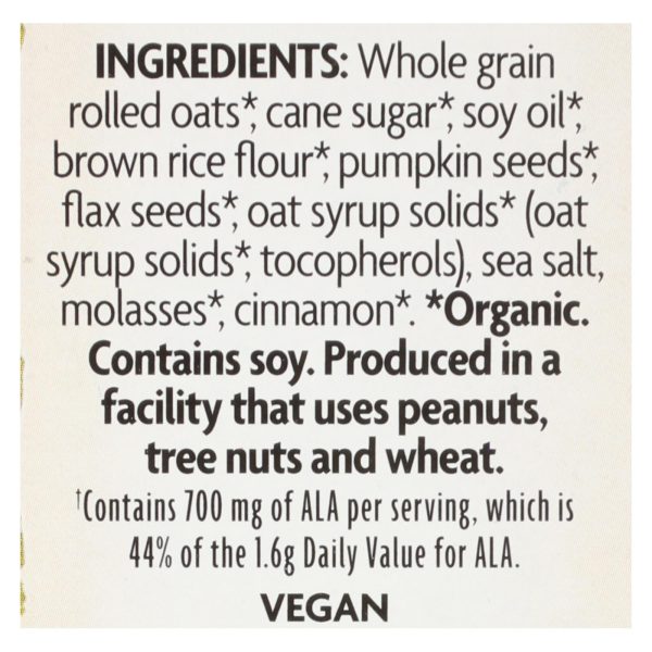 Nature's Path Organic Flax Plus Granola - Pumpkin - Case of 12 - 11.5 oz. - Image 3
