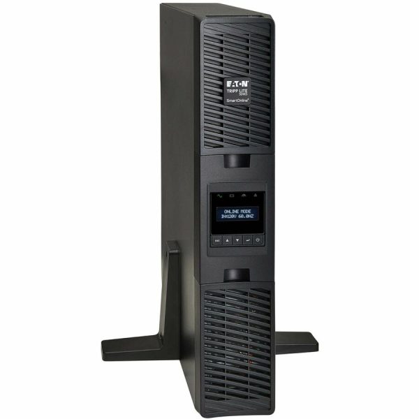 Eaton Tripp Lite Series SmartOnline 1500VA 1350W 120V Double-Conversion Sine Wave UPS - 8 Outlets, Extended Run, Network Card Option, LCD, USB, DB9, 2U Rack/Tower - Image 2