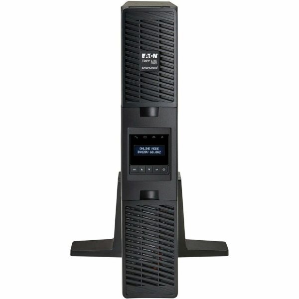 Eaton Tripp Lite Series SmartOnline 1500VA 1350W 120V Double-Conversion Sine Wave UPS - 8 Outlets, Extended Run, Network Card Option, LCD, USB, DB9, 2U Rack/Tower - Image 3