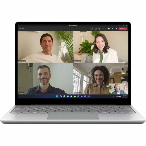 Microsoft Surface Laptop Go 3 12.4" Touchscreen Notebook - Intel Core i5 12th Gen i5-1235U - 16 GB - 256 GB SSD - English Keyboard - Platinum - Image 3