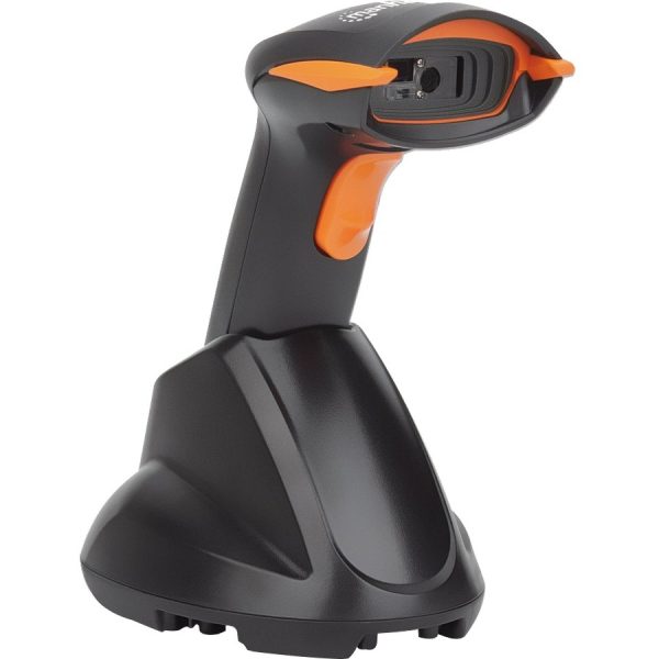 Manhattan Wireless 2D Handheld Barcode Scanner, 250mm Scan Depth, up to 80m effective range (line of sight), Max Ambient Light 100,000 lux (sunlight), Black, Three Year Warranty, Box - Image 8