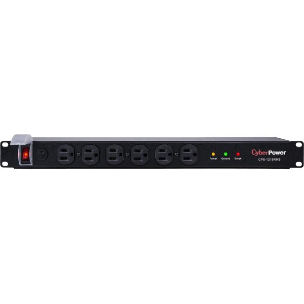 CyberPower CPS1215RMS Rackbar 12 - Outlet Surge with 1800 J