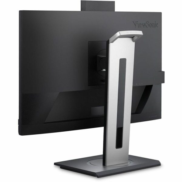 ViewSonic VG2457V 24 Inch 1080p Video Conference Docking Monitor with Windows Hello Compatible IR Webcam, Advanced Ergonomics, and 90W USB C for Home and Office - Image 3