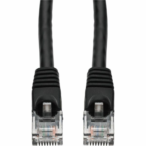 AddOn 7ft Black CAT 6 PVC Ethernet Cable Snagless Bubble Boot RJ-45 M/M