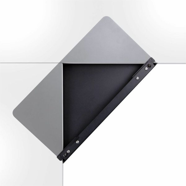 StarTech.com Steel Desk Corner Sleeve, For L-Shaped/Corner Desk, Up to 1.5in (38.1mm) Thick, Increase Space for Keyboard/Mouse, Desk Tray - Image 5