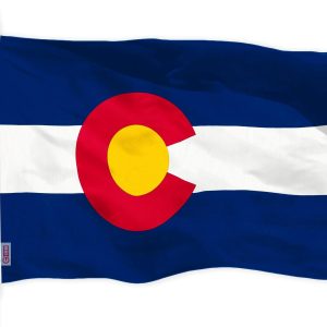 Colorado State Flag 150D Printed Polyester 3x5 Ft