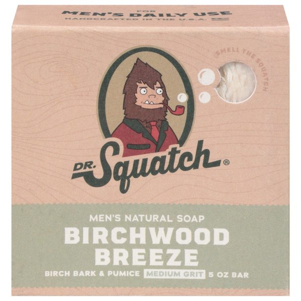Dr. Squatch - Bar Soap Mens Brchwd Brz - EA of 1-5 OZ