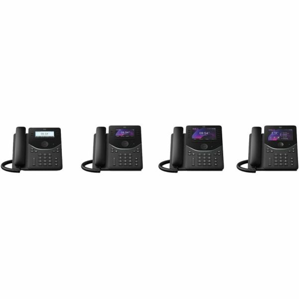 Cisco 9841 IP Phone - Corded - Desktop - Carbon Black - Image 3