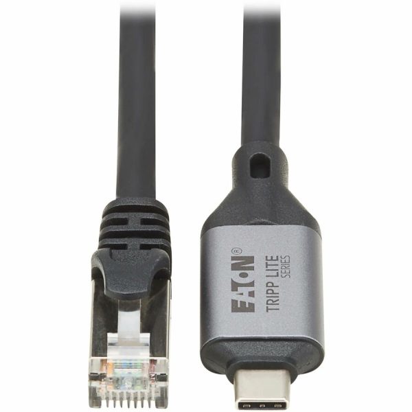 Eaton Tripp Lite Series USB-C to RJ45 Gigabit Ethernet Cable (M/M) - USB 3.2 Gen 1, 5 m (16.5 ft.) - Image 2
