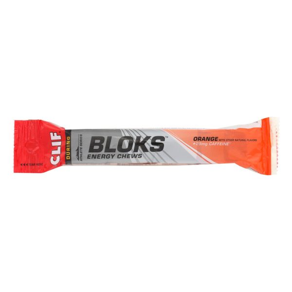 Clif Bar Clif Shot Bloks - Organic Orange - Case of 18 - 2.1 oz - Image 2