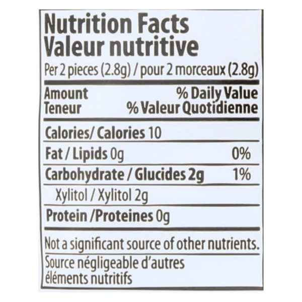 Pur Peppermint Gum  - Case of 12 - 2.72 OZ - Image 3