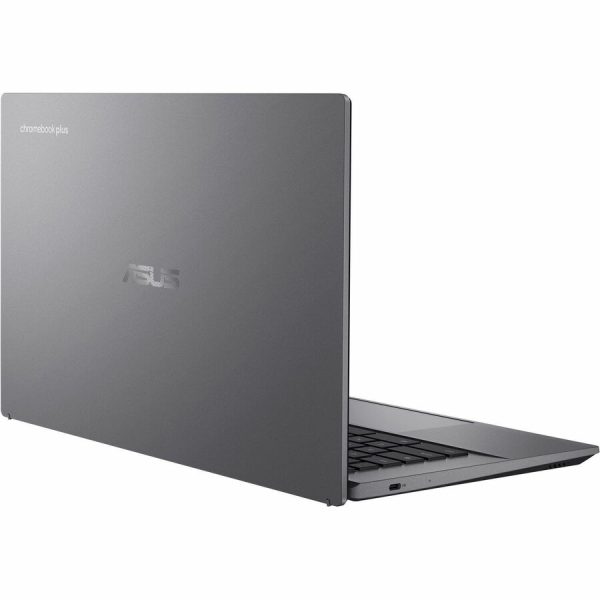Asus Chromebook Plus CX34 CX3402CBA-DH388T-GR 14" Touchscreen Chromebook - Full HD - Intel Core i3 12th Gen i3-1215U - 8 GB - 128 GB Flash Memory - Rocky Gray - Image 3