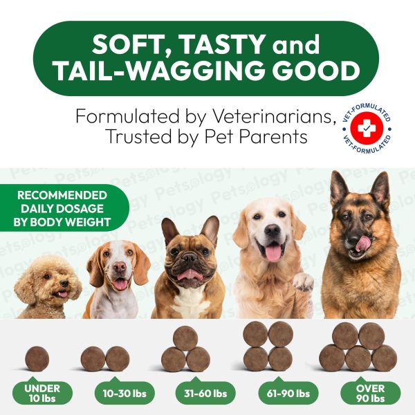 Hemp Calming Chews for Dogs   170 Dog Calming Chews   Anxiety Relief Treats   Advanced Stress Relief Separation Aid Barking Thunder Fireworks Melatonin   Pet Supplement   Made in USA - Image 7